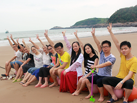 橙樹網絡蒼南柳壟沙灘露營記！