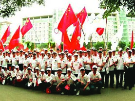 全體橙樹人參與奧運(yùn)圣火傳遞活動(dòng)